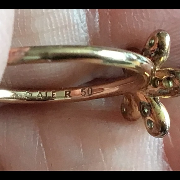 Pandora flower ring in rose gold - Picture 2 of 2